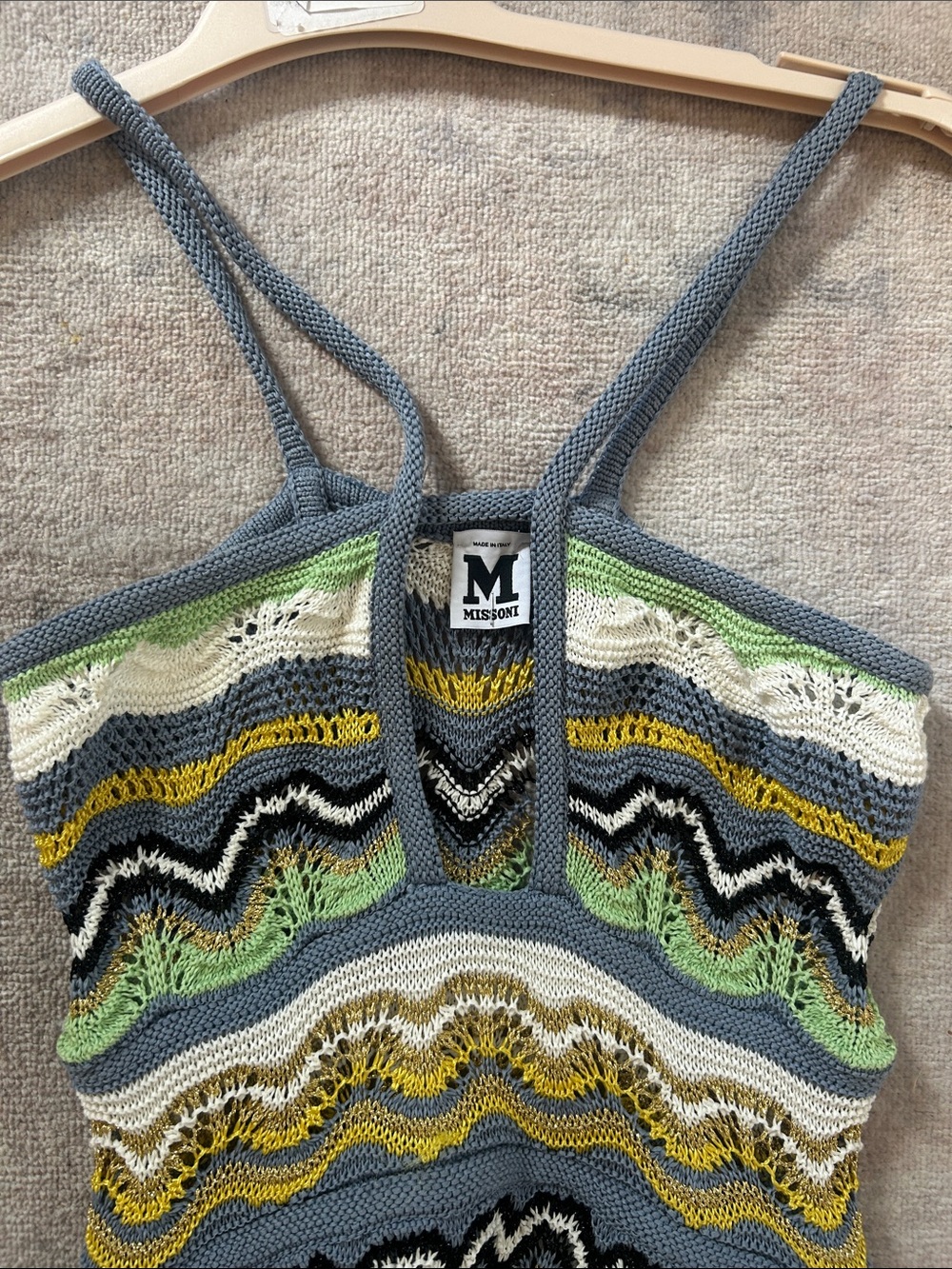 Missoni Chevron Knit Sundress in Multi-Color - Picture 2 of 3